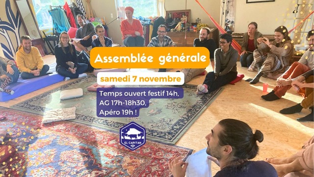 Le Samedi 7 Novembre 2026 dès 14h, Assemblée générale d&rsquo;El Cap&rsquo; ! 