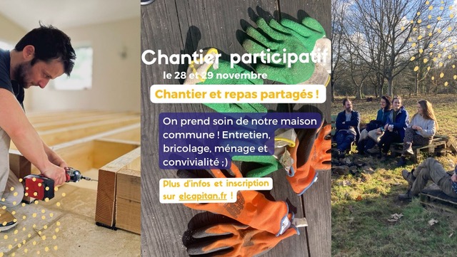 Du Samedi 28 au Dimanche 29 Novembre, Chantier décapage d&rsquo;automne